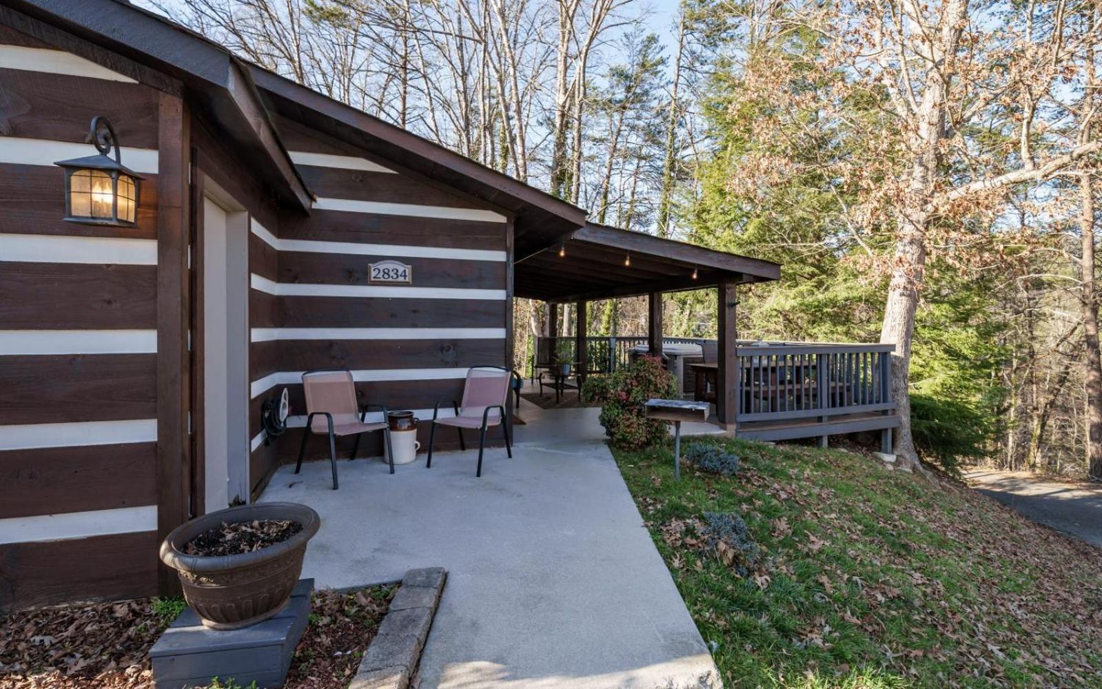 Wooded Bliss Hot Tub Single Level Cabin With No Steps Rocking Chairs And Wooded Views Pigeon Forge Ngoại thất bức ảnh